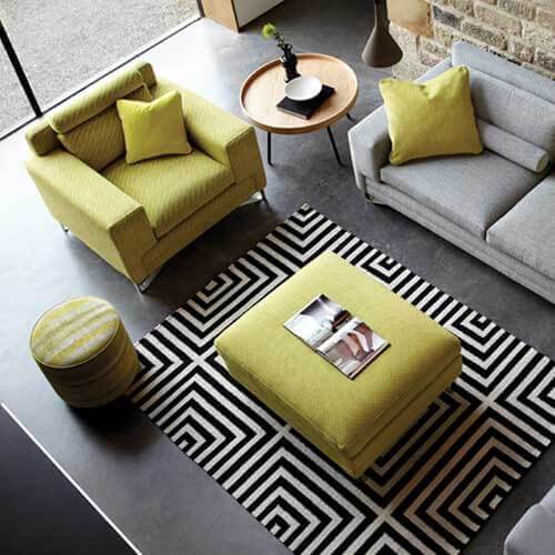 Duresta furniture in room